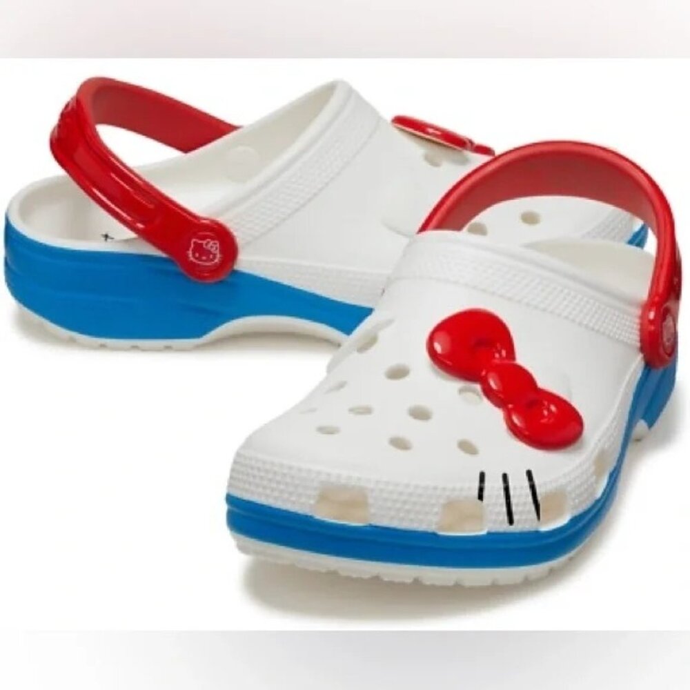 Nwt Hello Kitty I Am Classic Clog Crocs Mens 12 W… - image 1